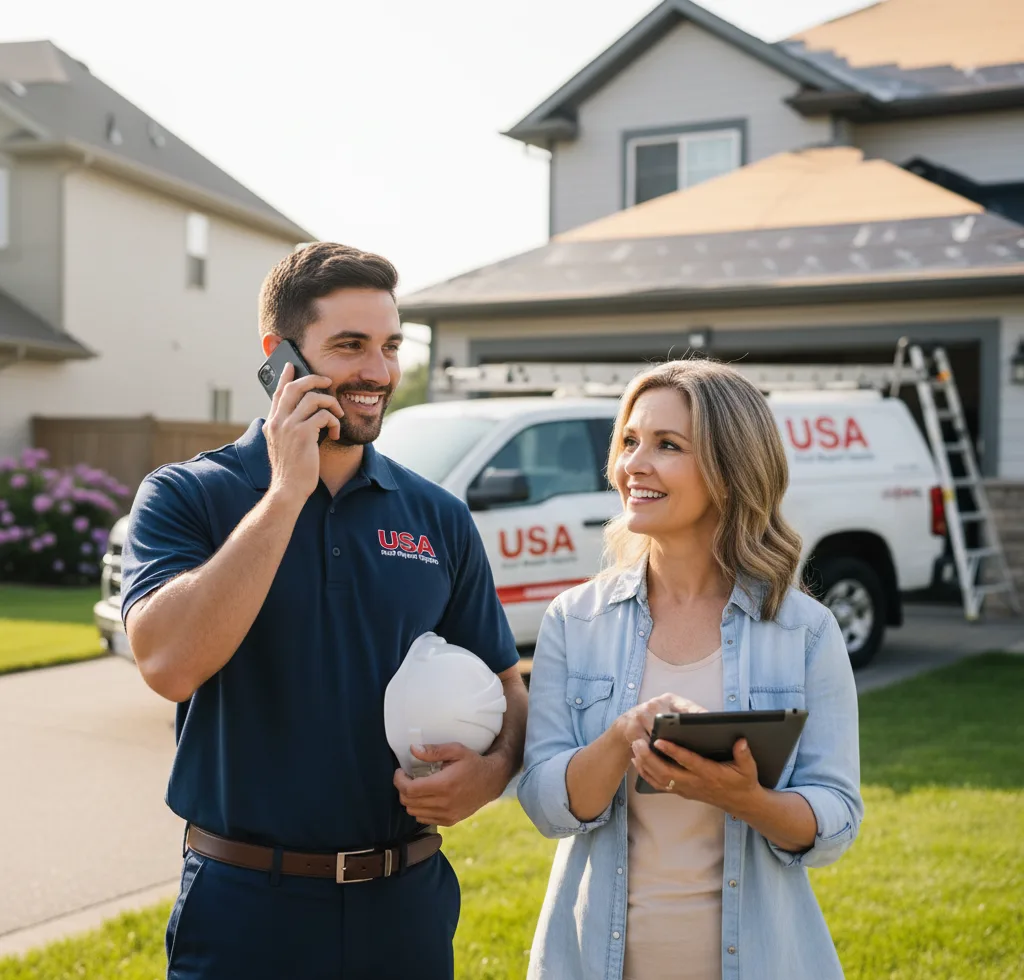 USA Roof Repair Experts customer support in Salcha